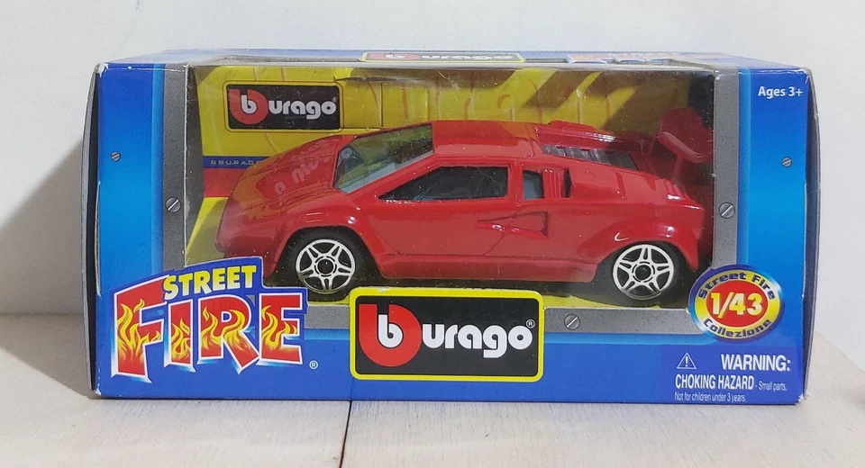 I116125 BURAGO 1/43 serie Street Fire - Lamborghini Diablo - Box - Immagine 1 di 3