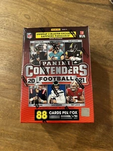 FANATICS 2021 NFL Football Panini Contenders Blaster Box Exclusive!🔥 - Picture 1 of 3
