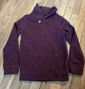 Vintage Sonoma Long Sleeve Pullover Sweatshirt Maroon Kids Toddler Size 7 Slim - Picture 1 of 2