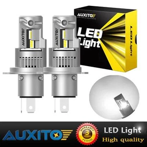 AUXITO New Upgraded H4/9003 LED Bulbs 30000LM Ultra Bright Headlight Xenon White - Picture 1 of 10