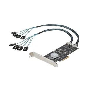 StarTech.com 8 Port SATA PCIe Card - PCI Express 6Gbps SATA Expansion Adapter... - Picture 1 of 9
