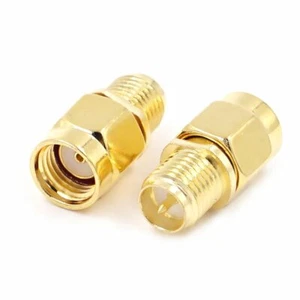Adaptador RF PureTek® RP-SMA macho (pin hembra) a RP-SMA hembra (pin macho) - Imagen 1 de 1