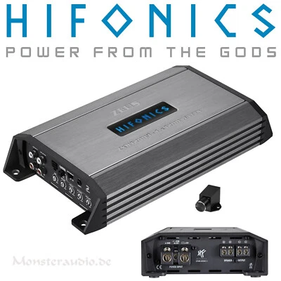 Hifonics Zeus ZXR1200/1 1200 Watt digital Verstärker 1-Kanal PKW Auto Endstufe - Bild 1 von 3