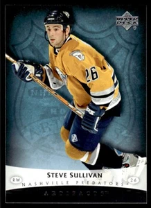 2005-06 artefactos de cubierta superior Steve Sullivan Nashville Predators #55 - Imagen 1 de 2