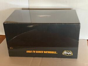Hotwheels SUPER ELITE 1966 TV Series BATMOBILE in Special Factory Sealed Box1:18