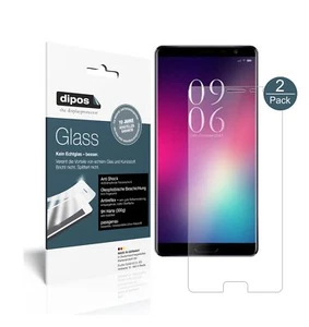 2x Pantalla para Elephone C9 Protector de Vidrio Flexible Mate Proteccion 9H - Imagen 1 de 9
