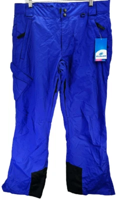 Pantalón de nieve Slalom para mujer con aislamiento cargo tiro bajo - azul especificación, grande Foto 1 de 4