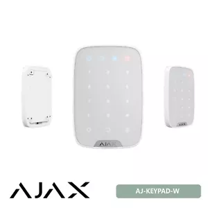 Ajax Keypad Tastiera Touch Wifi senza fili Bianco AJKP - Foto 1 di 1