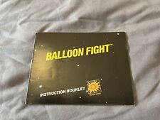 NINTENDO ENTERTAINMENT SYSTEM NES Balloon Fight Instruction Booklet Manual ONLY