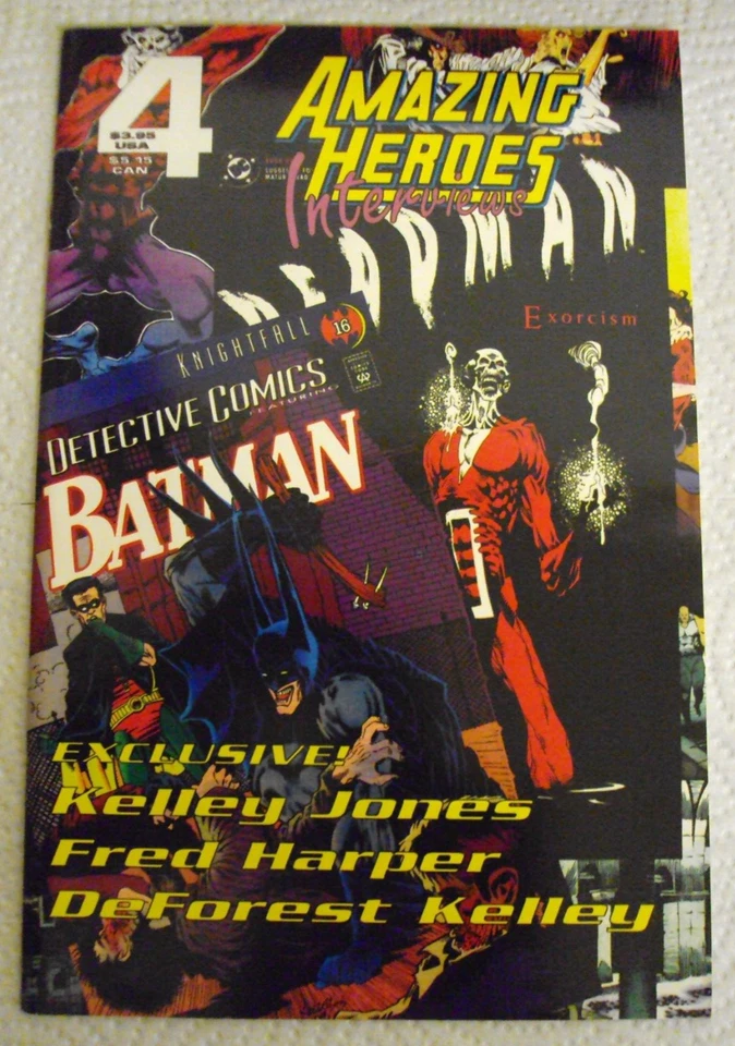 Revista Amazing Heroes Interviews #4 Foto 1 de 1