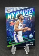 2019-20 Donruss Optic Joel Embiid My House Silver Holo Prizm Insert 76ers