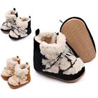 Infant Winter Snow Boot Rubber Soft Sole Ankle Boots Baby First Walker Floor