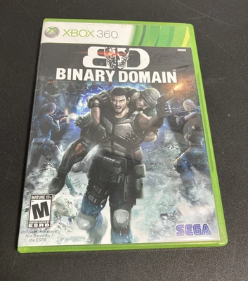 Binary Domain 2012 Microsoft Xbox 360 Console Game Complete With Manual Booklet - Image 1 of 3