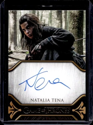 2024 Rittenhouse Game of Thrones Legends the Realm Natalia Tena Legacy Auto #NNO - Image 1 of 2