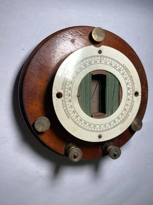 Muy RARO - Antiguo L.E. Galvanómetro de suministro científico Knott Apparatus Company Foto 1 de 4