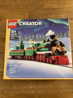 LEGO Creator 40700 зимний праздничный поезд ограниченного тиража набор новый запечатанный - Изображение 1 из 4