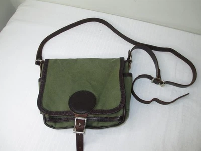 Bolso Bandolera Duluth Pack Lona y Cuero Verde De Colección EE. UU. 🇺🇸 Foto 1 de 4