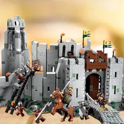 MOC 1368pcs LOTR Hobbit Helms Deep (9474) Building Block Bricks Set Toy Diy - Image 1 of 4