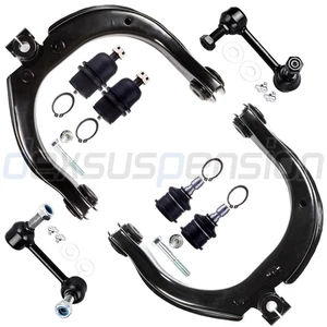 8x Fits 2004-2007 Buick Rainier Front Upper Control Arm Ball Joint Sway Bar Kit - Picture 1 of 10