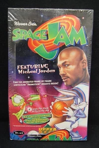 1996-97 Upper Deck Space Jam Series 1 Sealed Box 36 Packs JORDAN RARE - Picture 1 of 6