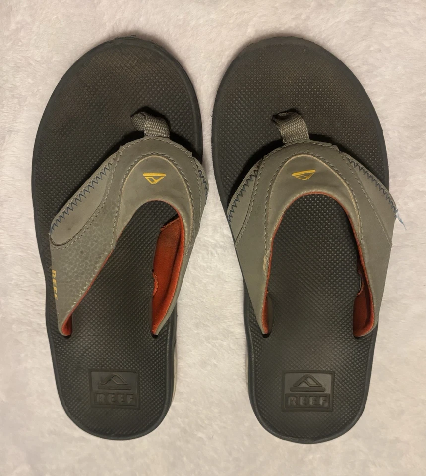 Chanclas grises naranja arrecife talla 3 juveniles Foto 1 de 2