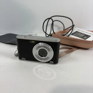 4K Ultra HD Digital Camera 48.0 Megapixels 16X Zoom with Case & Accessories - Picture 1 of 8