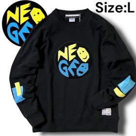 Super Rare L New NEOGEO Neo Geo Limited Collaboration Sweatshirt Rare Model