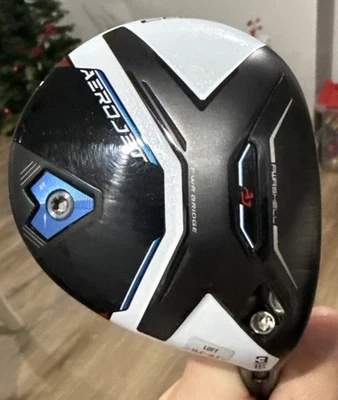 Cobra AeroJet 3 Wood, Kai’li Blue 60G Stiff Flex RH with head cover - Image 1 of 4