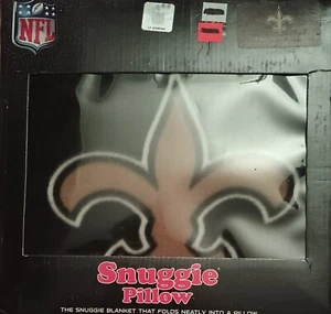 Coperta cuscino snuggie New Orleans Saints NFL SPEDIZIONE GRATUITA VELOCE!!! - Foto 1 di 1