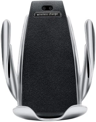 CARICATORE wireless auto Porta cellulare supporto Smartphone BOCCHETTE ARIA Auto - Immagine 1 di 4