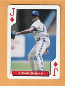 Juan Guzmán Toronto Blue Jays 1995 EE. UU. Tarjetas de juego #11D - Imagen 1 de 2
