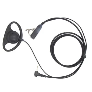 2,5mm 1-pinowy zestaw słuchawkowy w kształcie litery D PTT MIC do Motorola TLKR Walkie-talkie - Zdjęcie 1 z 5