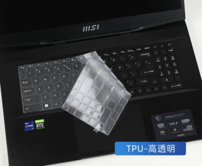 Color Silicone Keyboard Protector Guard Cover for MSI GS77 GF76 GL76 Laptop - Image 1 of 4