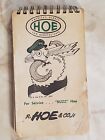 R Hoe & Co Saw Manufacturers pocket notebook 1957