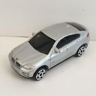 Maisto BMW X6 Diecast Model Car 1:64 Scale Silver Collectable Toy