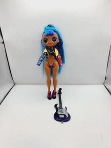 LOL Surprise OMG Remix Punk Grrrl Fashion Doll Blue Hair Rocker - Picture 1 of 8
