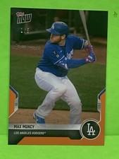 2021 Topps Now Road to Opening Day MAX MUNCY LA Dodgers Orange 1/5