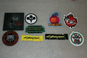 CYBERPUNK 2077, Witcher, Gwent PROMO Sticker GADGETS CD PROJECT ROT