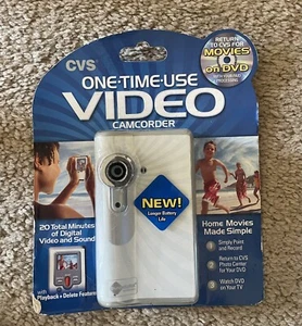 VIDEOCAMERA CVS ONE TIME USE NUOVA SIGILLATA - Foto 1 di 2