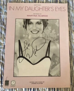 Martina McBride "In My Daughter's Eyes" signierte Noten / ohne Echtheitszertifikat - Bild 1 von 5