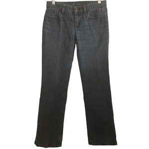 Ann Taylor Jeans Womens Size 4 Dark Wash Blue Stretch - Picture 1 of 11