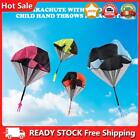 Mini Hand Throwing Umbrella Toy Outdoor Game Play Educational Soldier Parachute