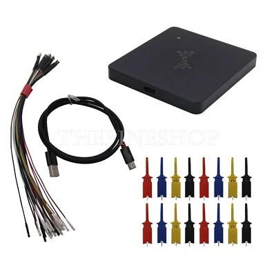DSLogic Logic Analyzer 16CH 16G Profundidad 100MHz Velocidad de Muestreo Versión Básica USB tipo C Foto 1 de 4