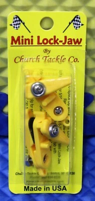 Church Tackle Mini Lock-Jaw Clip for Planer Boards 2 Per Package #40620 - Image 1 of 4