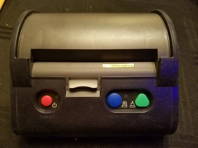 SEIKO SII MPU-L465 THERMAL mobile MONOCHROME PRINTER with sleeve working - Image 1 of 4