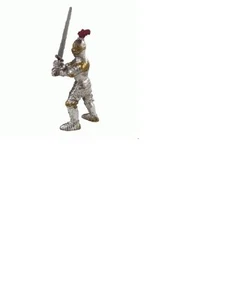 CAVALIERE ROSSO - MINIATURA MODELLINO MEDIOEVO - Bullyland - 4415043 - Foto 1 di 1