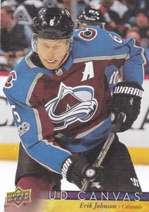 ERIK JOHNSON 2017-18 17-18 UPPER DECK 2 CANVAS PARALLEL #C141 COLORADO - Picture 1 of 1
