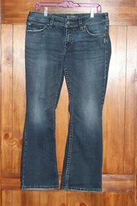 SILVER SUKI SURPLUS DAMEN 32 TAILLE 30 BEIN MITTELBLAU FARBE - Bild 1 von 4