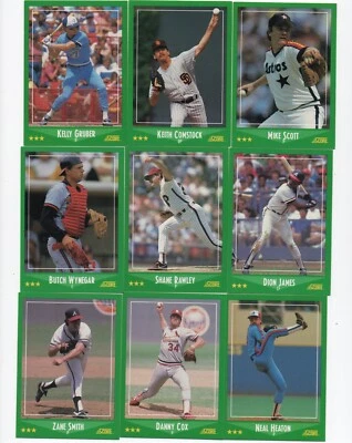 1988 Score Baseball Cards U -Pick- Complete your Set (A)3 - Image 1 of 4