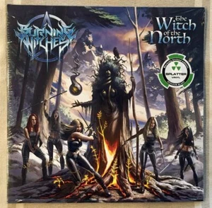 Burning Witches - The Witch Of The North (Blue Splatter 2LP - Signed by all) NEW - Picture 1 of 5